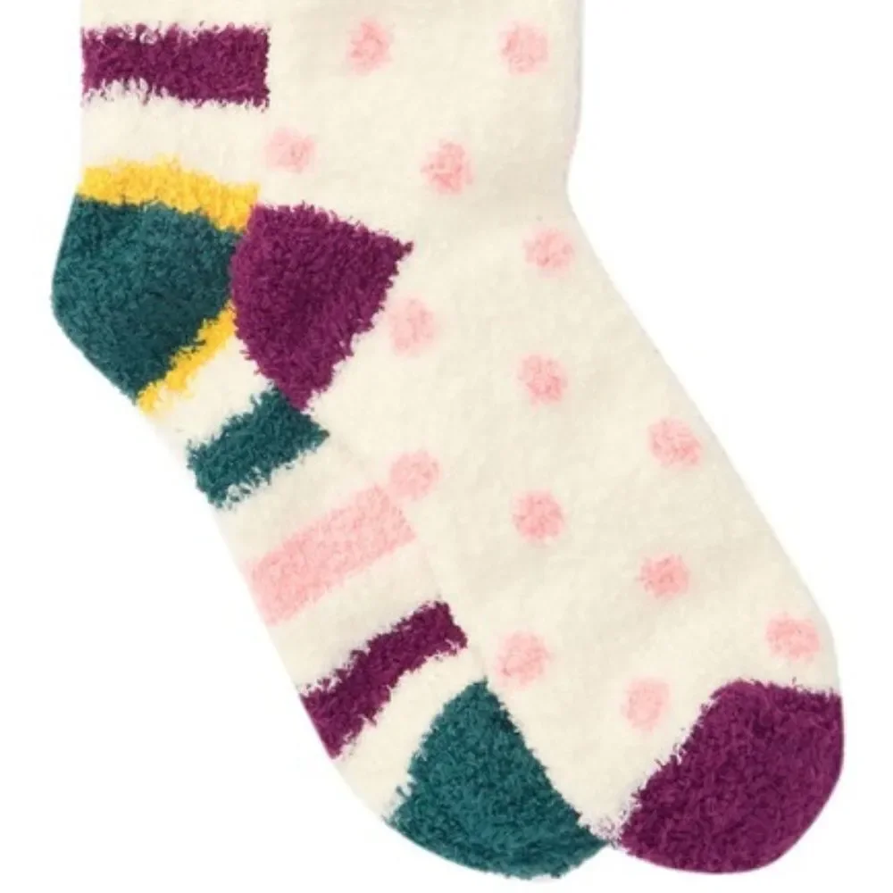 Free Press Fuzzy Socks Micro Crew Pack of 2
